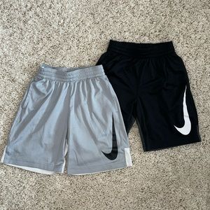Nike Boys Dri-Fit Shorts (2 Pair, Size M)